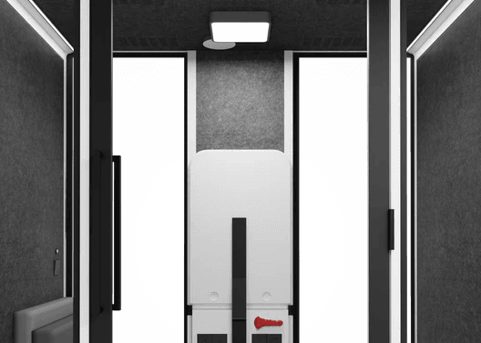 Sistema de iluminação LED de um Pod Business