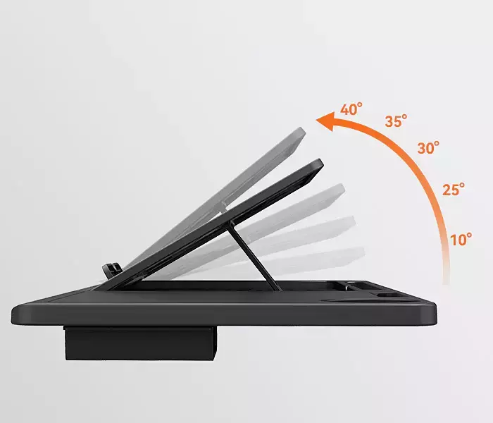 Suporte de notebook para cadeira ergonômica