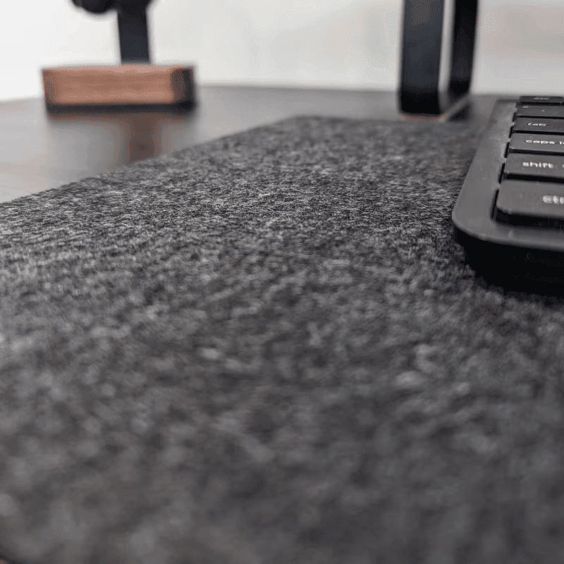 Desk Pad Feltro + Cortiça