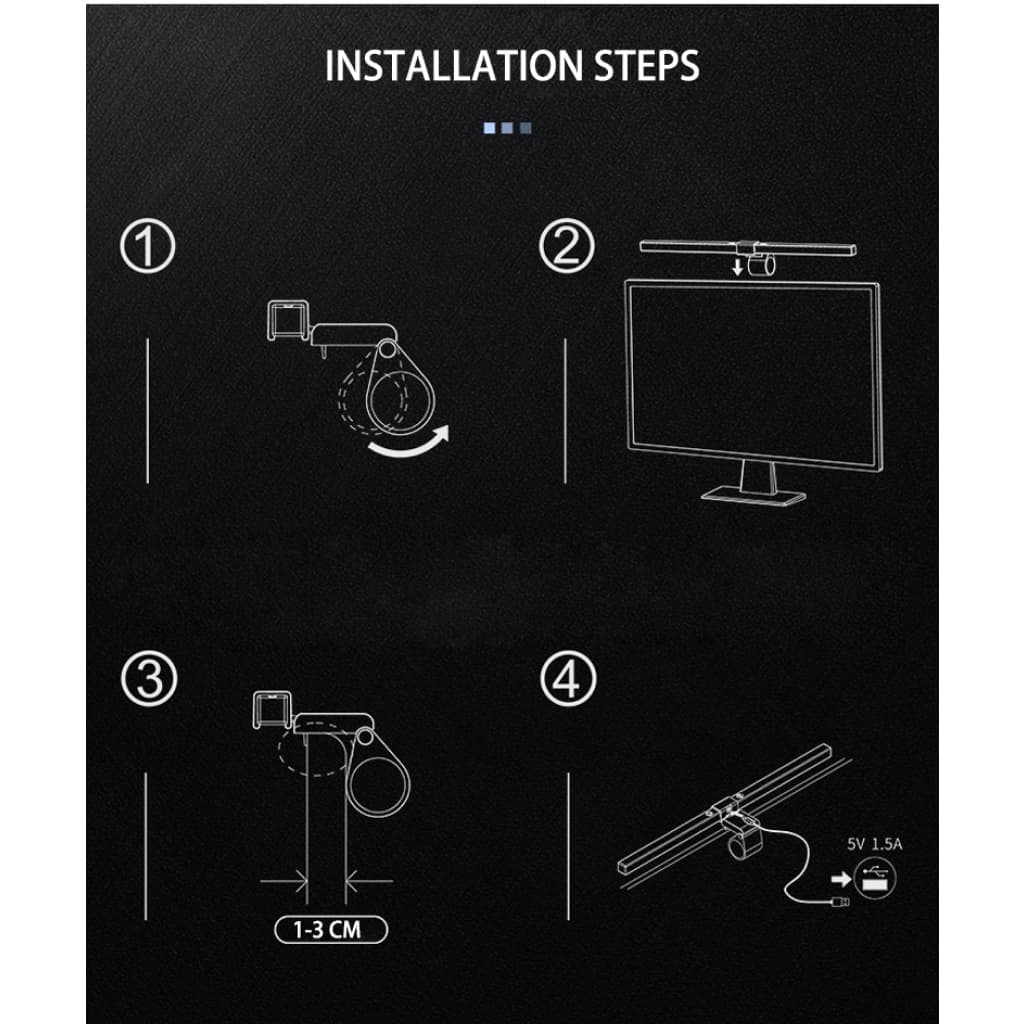 Barra de LED para Monitor