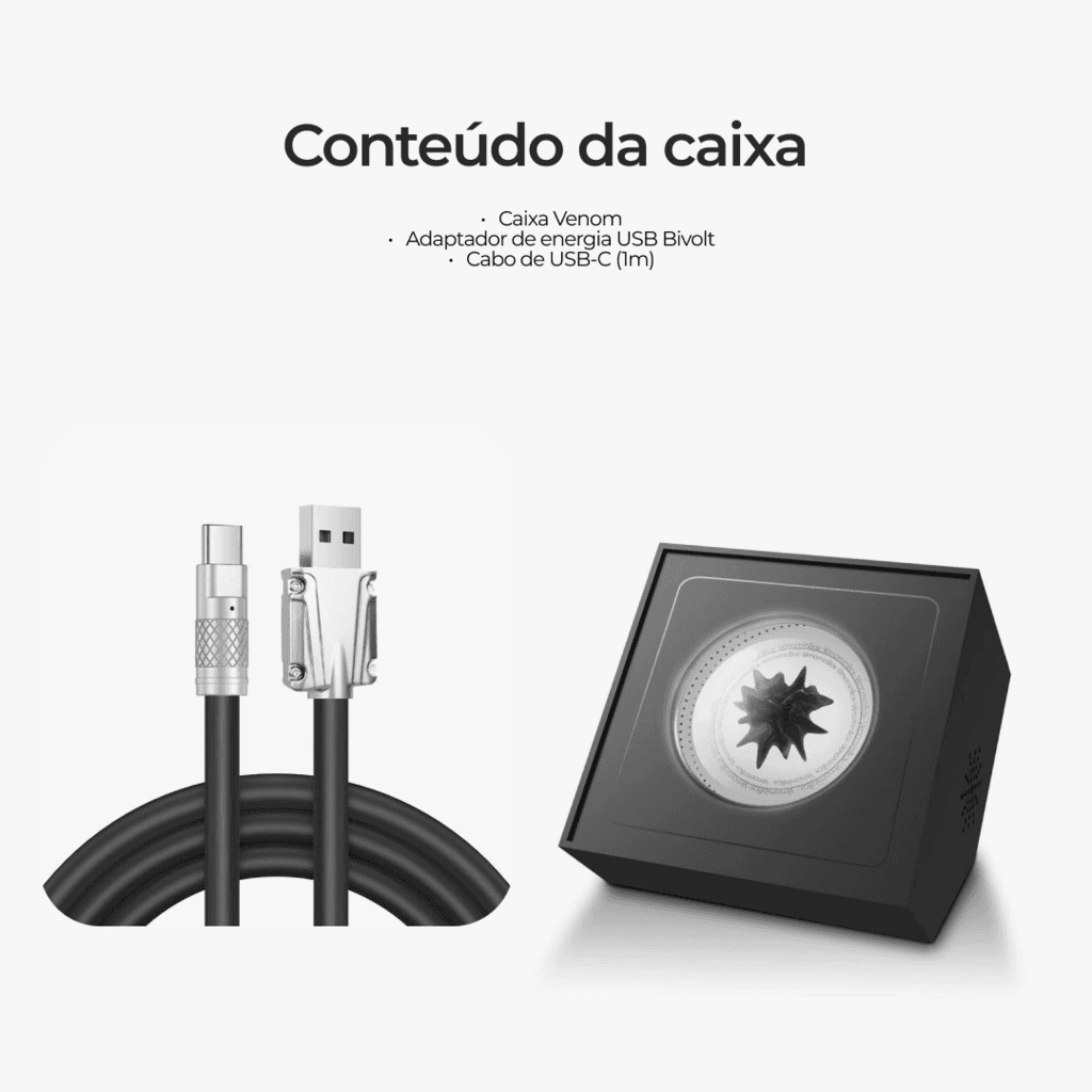 Caixa Venom Fluido Magnético