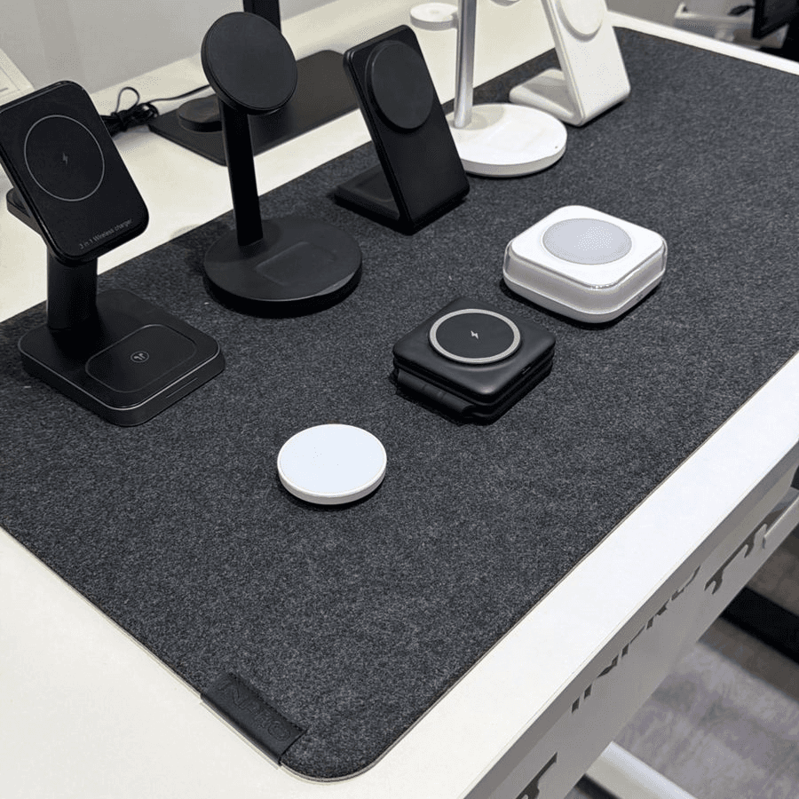 Desk Pad Feltro + Cortiça