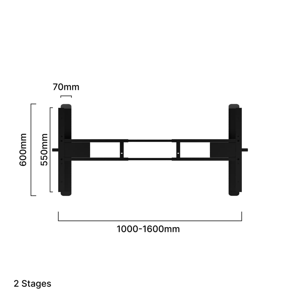 Mesa com Regulagem de Altura PRO DUO