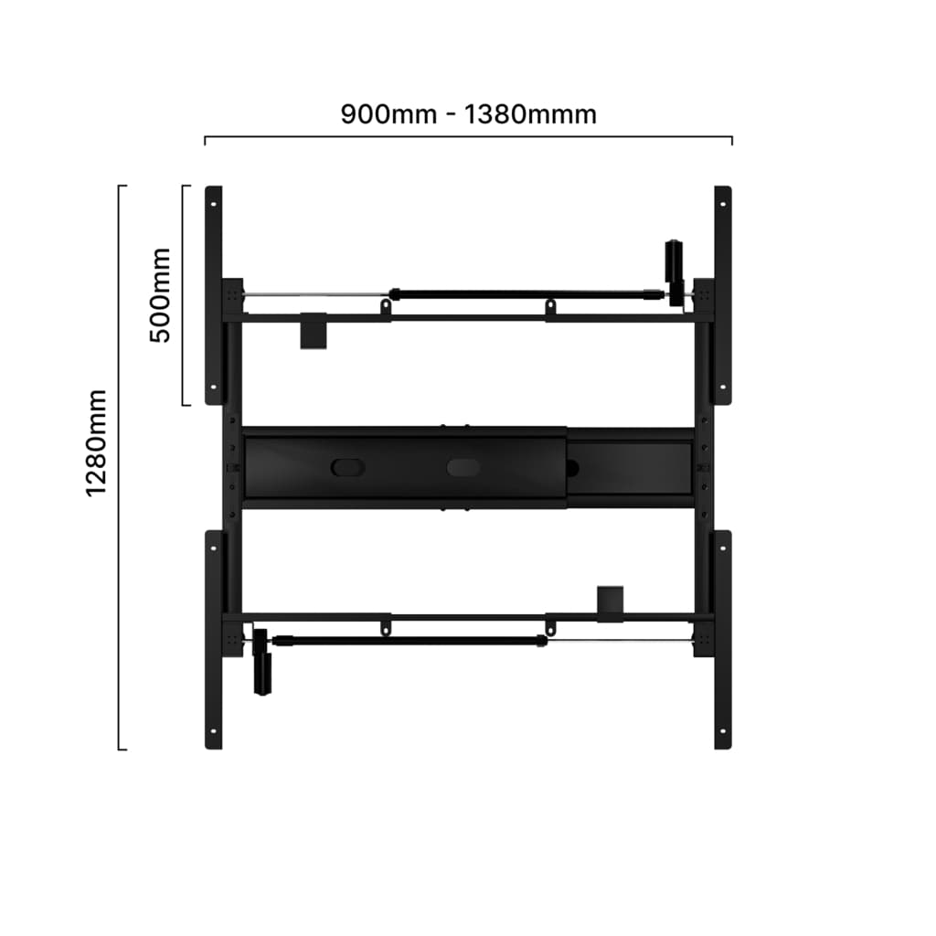Mesa com Regulagem de Altura DUPLA PRO