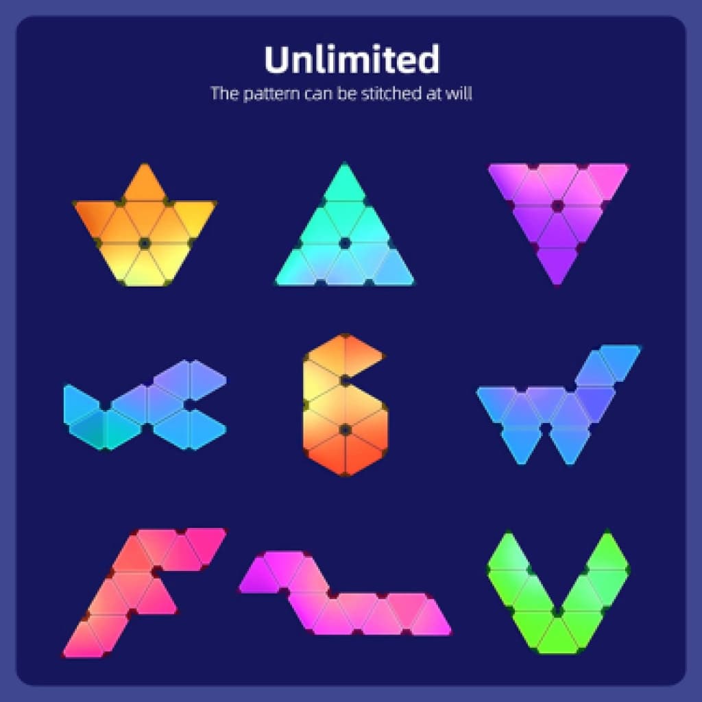 Smart Iluminação de Parede Modular