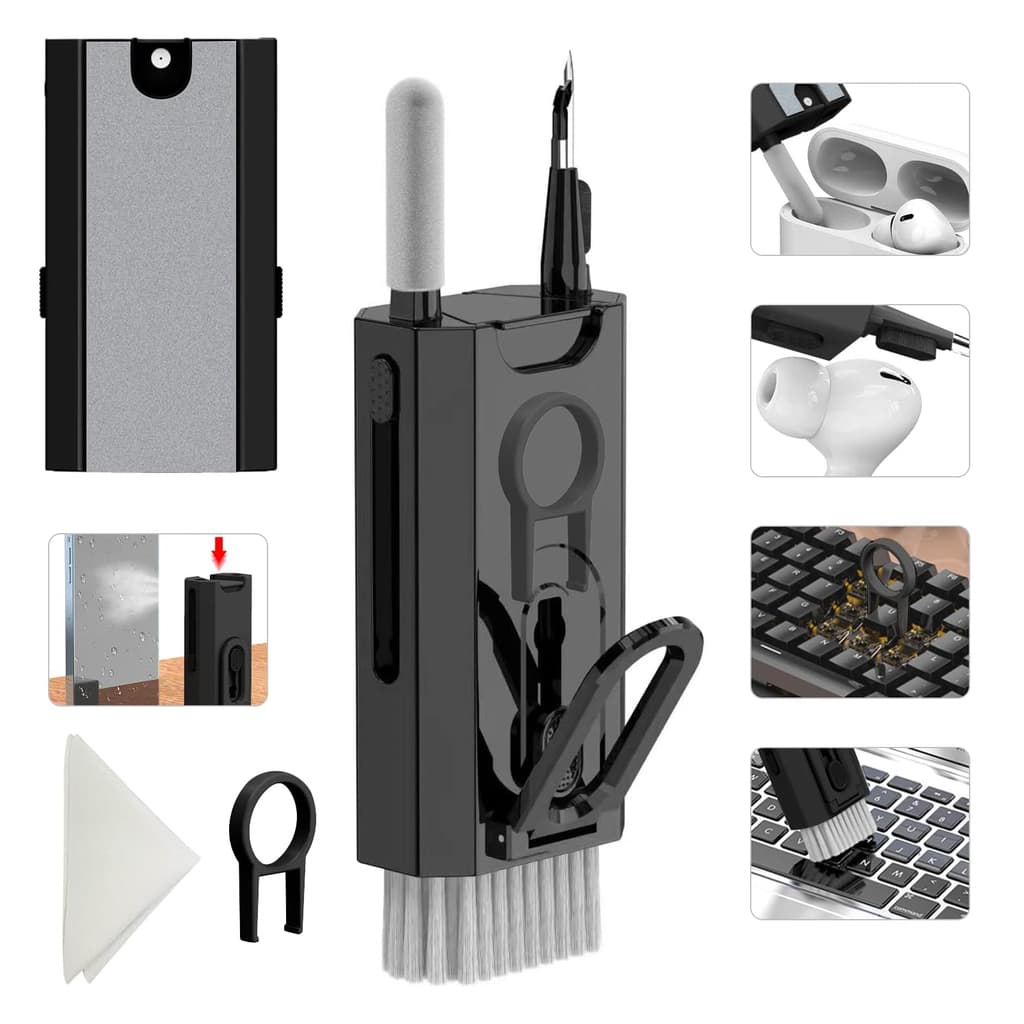 Kit de Limpeza Teclado 8 em 1