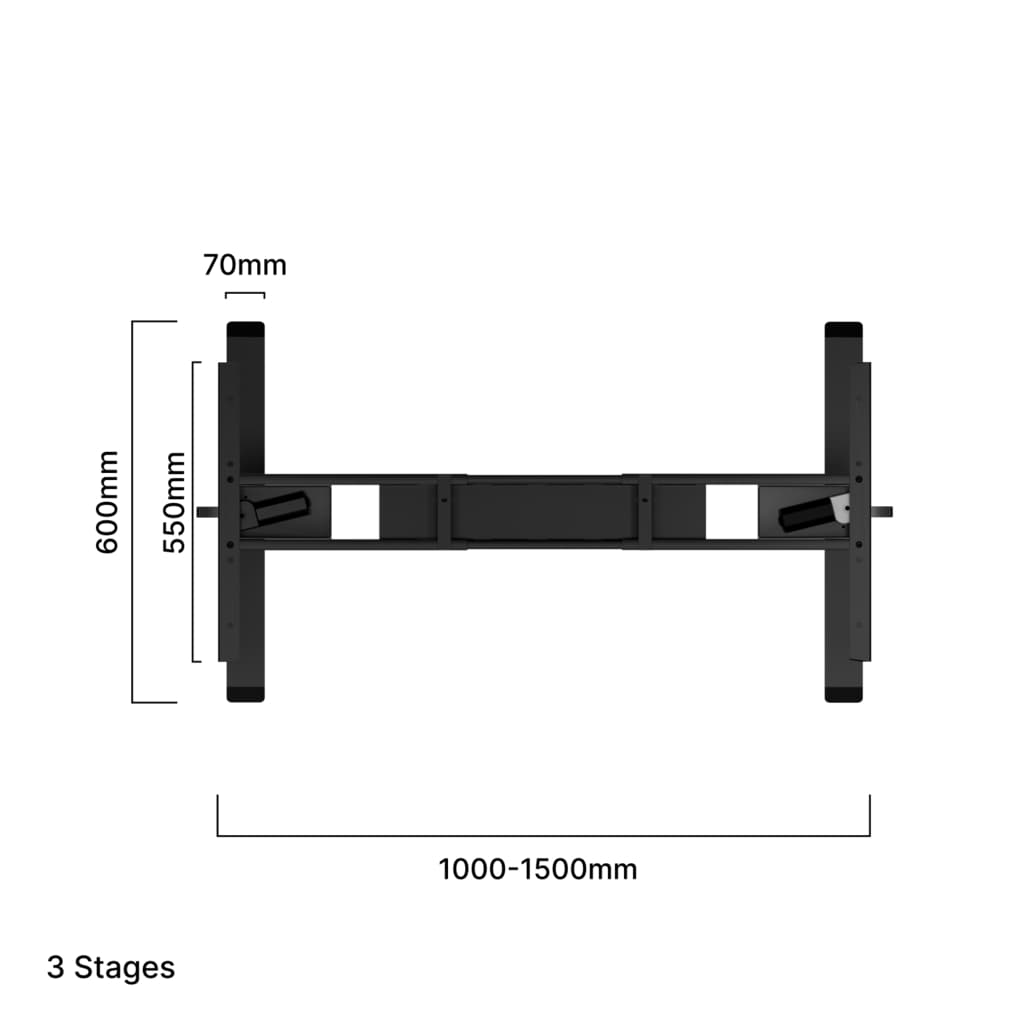 Mesa com Regulagem de Altura PRO DUO