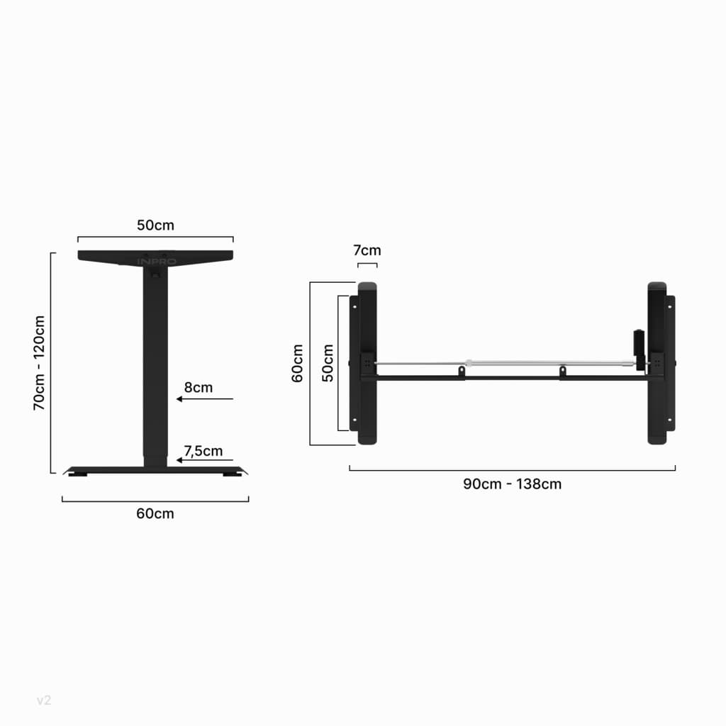 Mesa com Regulagem de Altura PRO