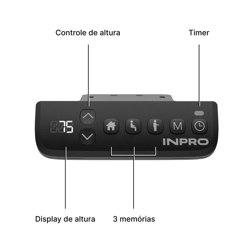 Mesa com Regulagem de Altura PRO