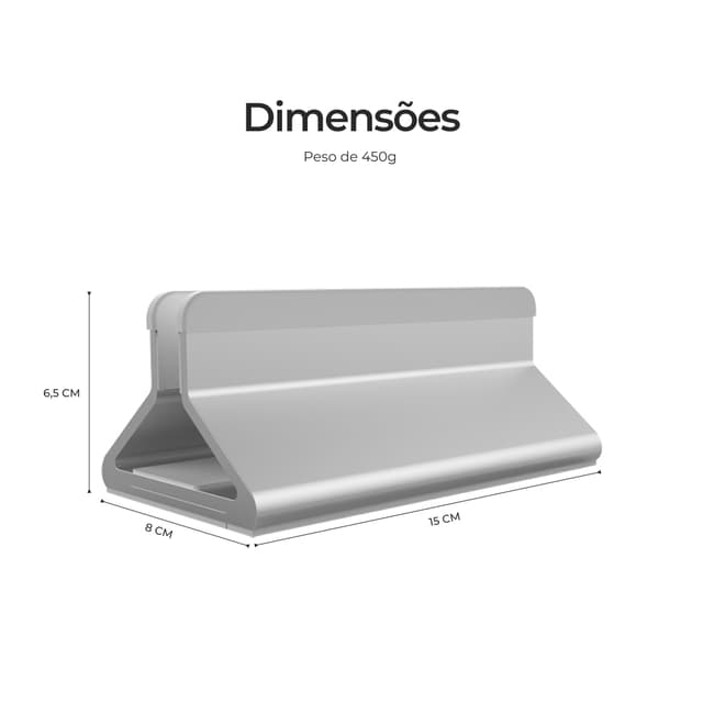 Suporte Vertical para Notebook - imagen 4