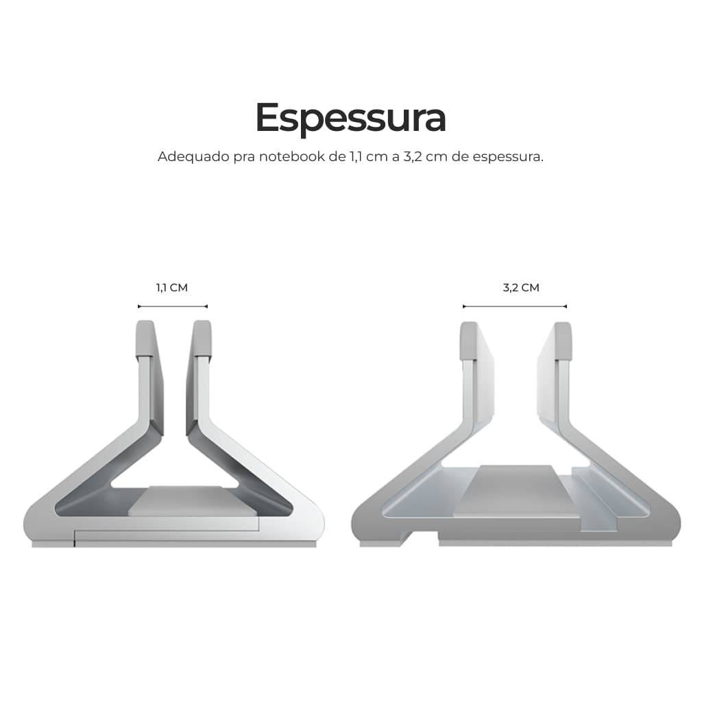 Suporte Vertical para Notebook